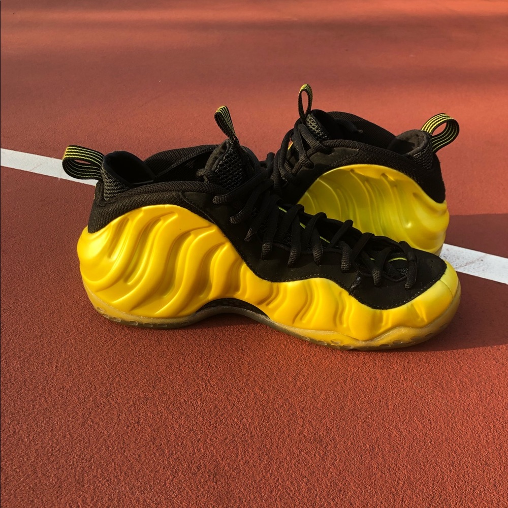 NIKE AIR FOAMPOSITE ONE ELECTROLIME SIZE 11.5 - Picture 4 of 8